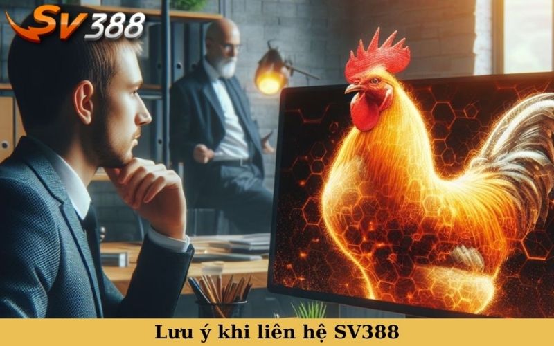 Những lưu ý khi sử dụng phương thức liên hệ SV388