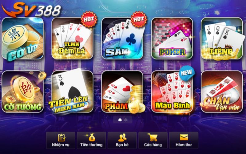 Giới thiệu sơ lược về sảnh game bài đổi thưởng cực hot