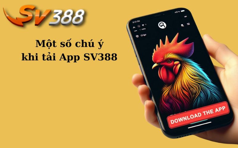 Khi tải ứng dụng Sv388 cần lưu ý điều gì